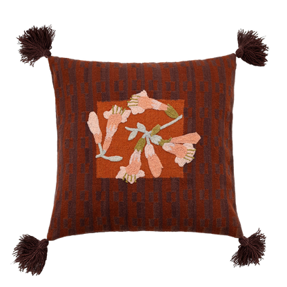 Offering - Terracotta Wool Cushion Cover
