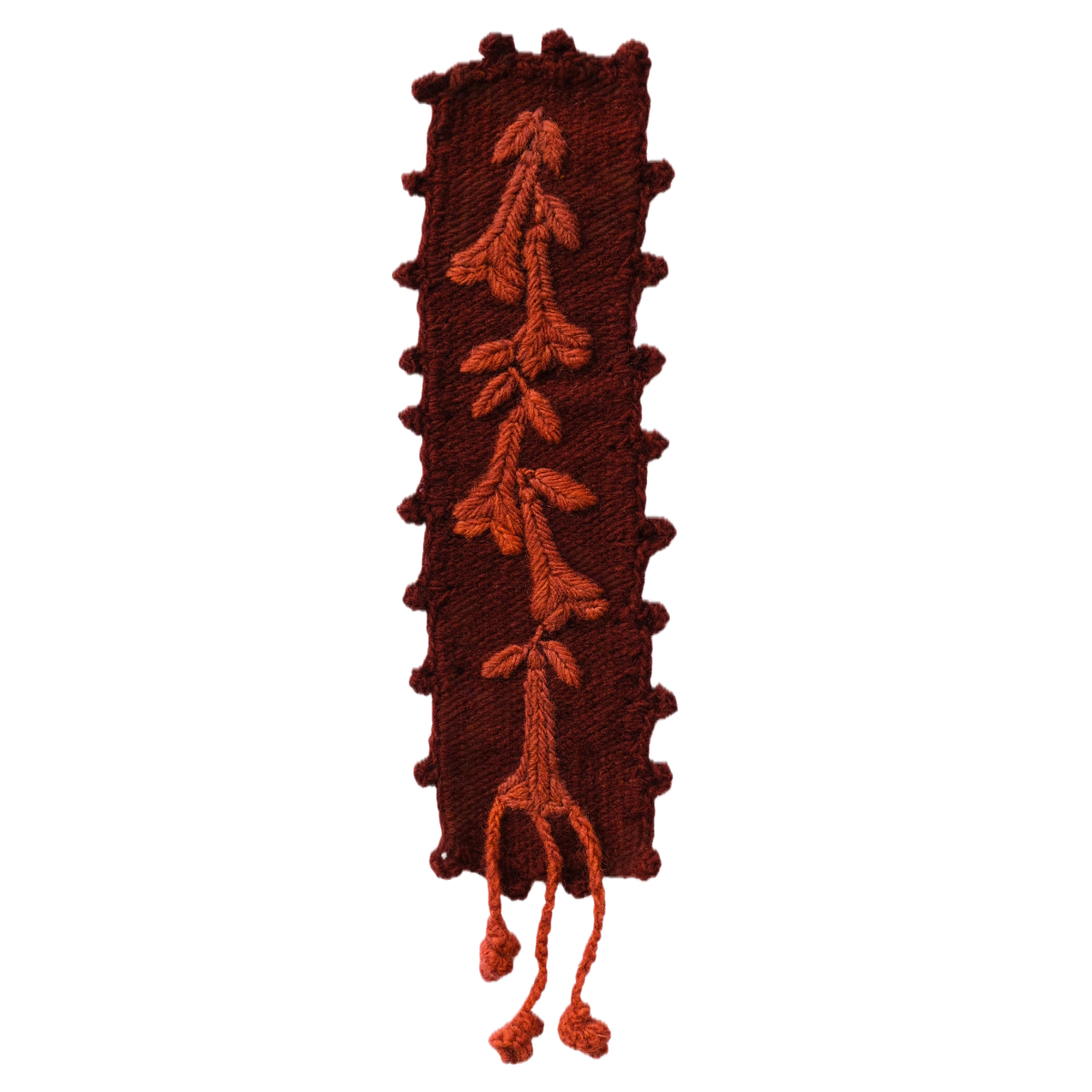 Cantuta bookmark - Terracotta