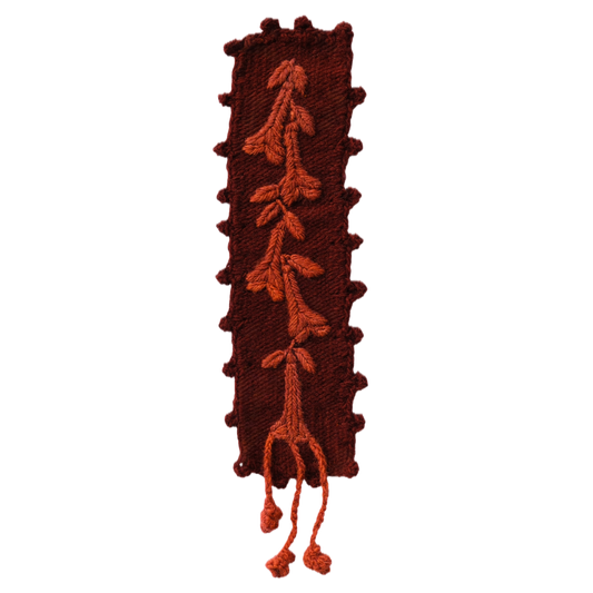 Cantuta bookmark - Terracotta