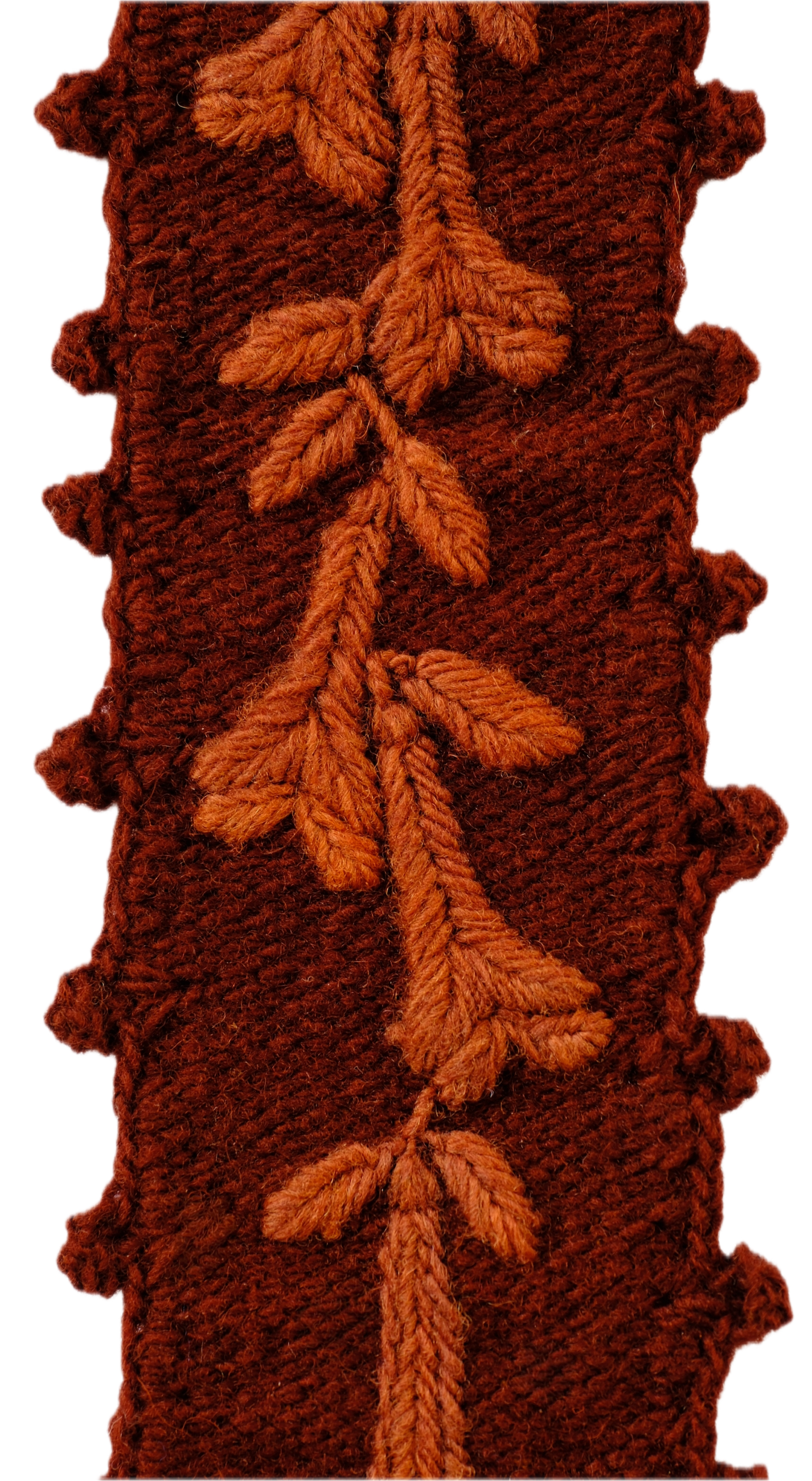 Cantuta bookmark - Terracotta