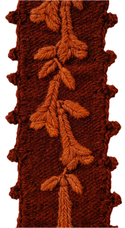 Cantuta bookmark - Terracotta