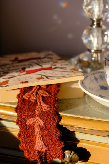 Cantuta bookmark - Terracotta