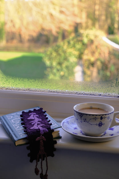 Cantuta bookmark - Lavender